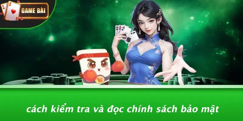 chính sách bảo mật 4 Chính Sách Bảo Mật