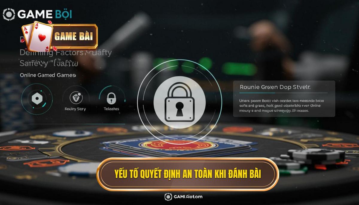 Đánh bài online an toàn hay rủi ro? - Giải mã A-Z 1 Phần 1_ Những Yếu Tố Quyết Định _An Toàn_ Khi Đánh Bài Online