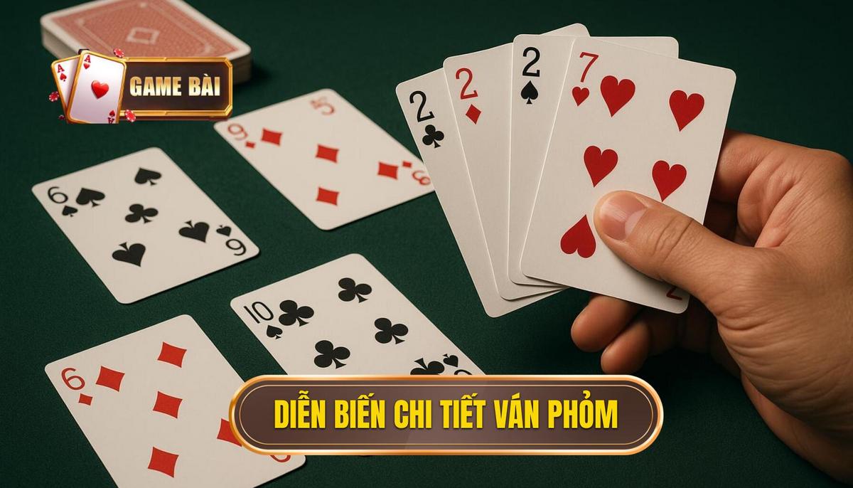 Luật Chơi Bài Phỏm (Tá Lả) Chi Tiết: Mã Hóa Chiến Thắng Cho Mọi Cao Thủ 2 2. Diễn Biến Một Ván Bài Phỏm Chi Tiết
