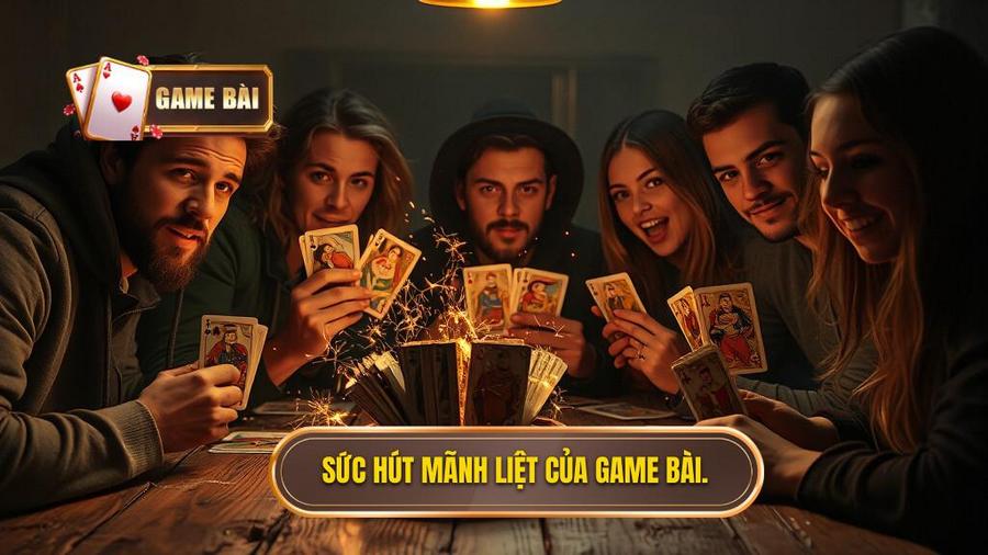 1. Sức hút mãnh liệt của game bài.