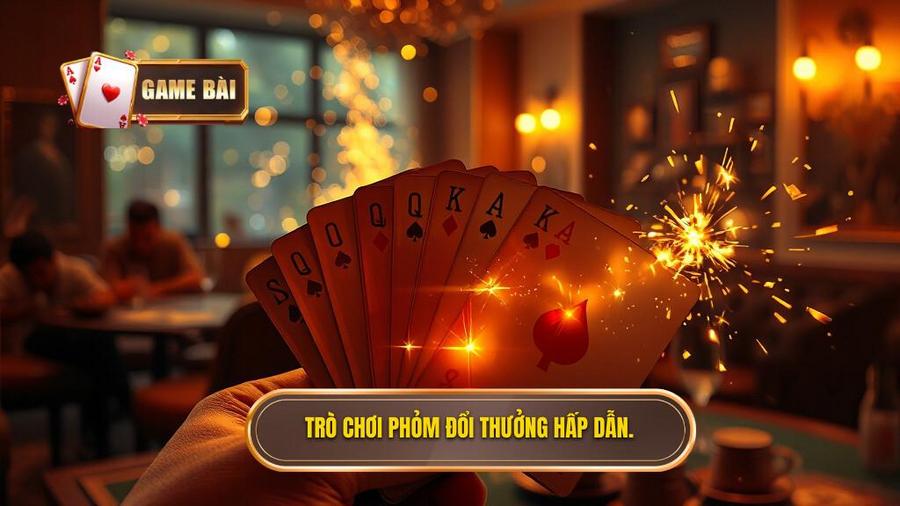 1. Trò chơi phỏm đổi thưởng hấp dẫn.