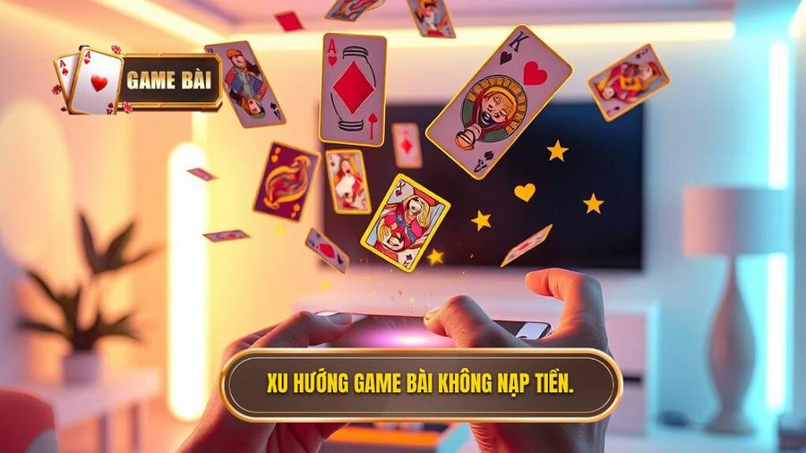 2. Xu hướng game bài không nạp tiền.