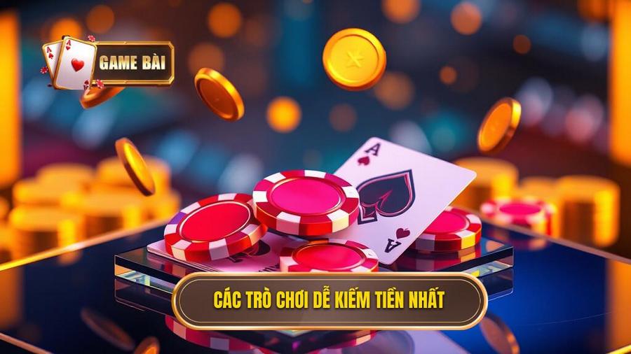 3. Các trò chơi dễ kiếm tiền nhất