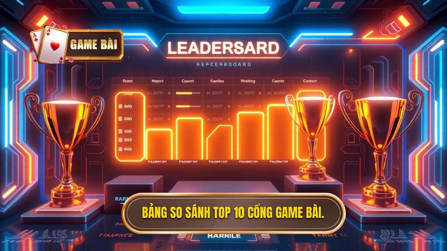 Bảng so sánh nhanh Top 10 cổng game bài xanh chín hàng đầu