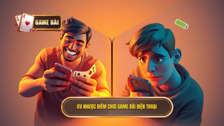 Phân tích ưu và nhược điểm khi chơi game bài trên điện thoại