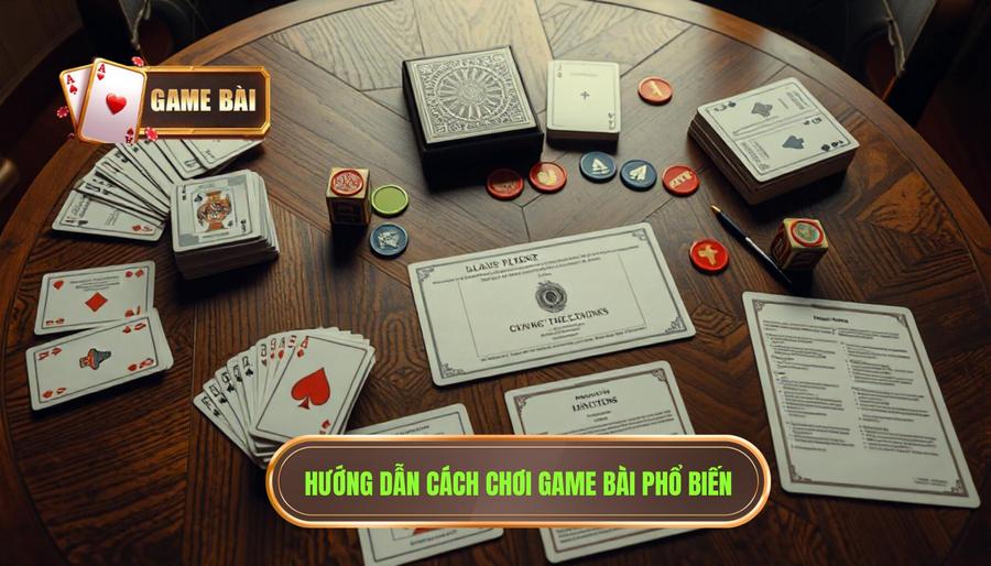 Hướng dẫn chi tiết: Game bài là gì và cách chơi các loại phổ biến